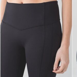 BNWT Lululemon All the Right Places Crop II 23” Black Luxtreme size 4